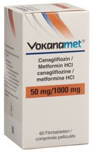Vokanamet Filmtabl 50/1000 mg Ds 60 Stk, Hauptbild
