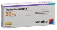 Tramadol Mepha caps 50 mg 10 pce, image principale