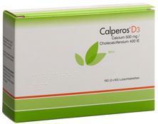 Calperos D3 Lutschtabl mint Ds 180 Stk, Hauptbild