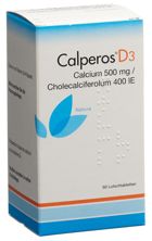 Calperos D3 cpr sucer nature bte 60 pce, image principale