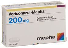 Voriconazol MephaLactab 200 mg 28 pce, image principale