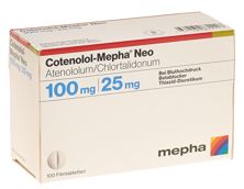 Cotenolol Mepha Neocpr pell 100/25 100 pce, image principale
