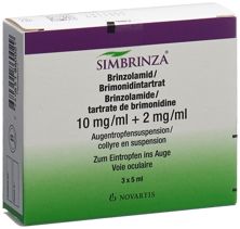 Simbrinza Susp Opht 3 Fl 5 ml, Hauptbild