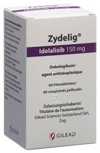Zydelig Filmtabl 150 mg Ds 60 Stk, Hauptbild