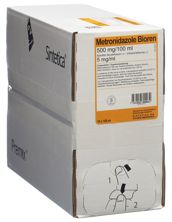 Metronidazole Bioren 500 mg/100ml 10 Btl 100 ml, Hauptbild