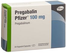 Pregabalin Pfizer caps 100 mg 84 pce, image principale
