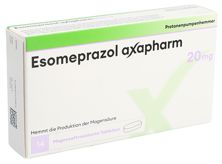 Ésoméprazole Axapharm cpr pell 20 mg 14 pce, image principale
