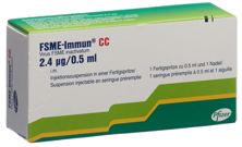 FSME-Immun CC Inj Susp sep Nadel Fertspr 0.5 ml, Hauptbild