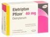 Eletriptan Pfizer Filmtabl 40 mg 4 Stk, Hauptbild