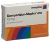 Domperidon Mepha oro Schmelztabl 10 mg 30 Stk, Hauptbild