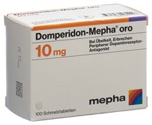 Domperidon Mepha oro cpr orodisp 10 mg 100 pce, image principale