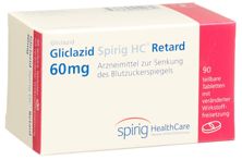 Gliclazid Spirig HC Retard Ret Tabl 60 mg 90 Stk, Hauptbild