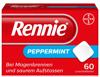 Rennie Peppermint Lutschtabl 60 Stk, Hauptbild