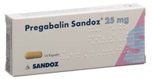 Pregabalin Sandoz Kaps 25 mg 14 Stk, Hauptbild