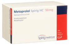 Metoprolol Spirig HC Ret Filmtabl 50 mg 100 Stk, Hauptbild