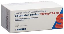 Co-Losartan Sandoz Filmtabl 100/12.5mg 98 Stk, Hauptbild
