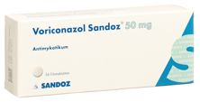Voriconazole Sandoz cpr pell 50 mg 56 pce, image principale