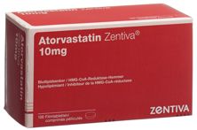 Atorvastatin Zentiva cpr pell 10 mg 100 pce, image principale