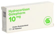 Hydrocortisone Galepharm cpr 10 mg 20 pce, image principale