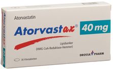 Atorvastax cpr pell 40 mg 30 pce, image principale