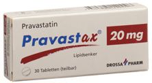 Pravastax cpr 20 mg 30 pce, image principale