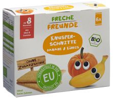 Freche Freunde Knusper-Schnitte Banane&Kürbis 84 g, Hauptbild