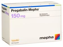 Pregabalin Mepha Kaps 150 mg 168 Stk, Hauptbild