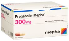 Pregabalin Mepha Kaps 300 mg 168 Stk, Hauptbild