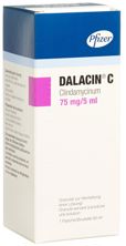 Dalacin C Gran 75 mg/5ml für Sirup Fl 80 ml, Hauptbild