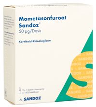 Furoate mométason Sandoz 50 mcg 3 spr dos 140 dos, image principale