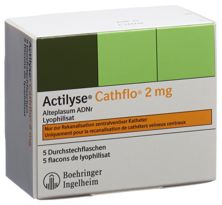 Actilyse Cathflo Trockensub 2 mg Durchstf 5 Stk, Hauptbild