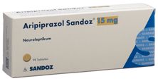 Aripiprazol Sandoz Tabl 15 mg 98 Stk, Hauptbild