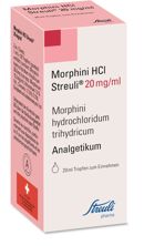 Morphini HCl Streuli Tropfen 20 mg/ml Fl 20 ml, Hauptbild
