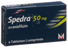 Spedra Tabl 50 mg 4 Stk, Hauptbild