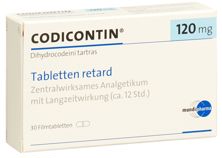 Codicontin cpr ret 120 mg 30 pce, image principale