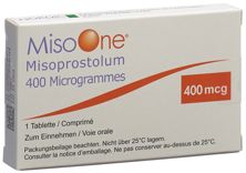 MisoOne Tabl 400 mcg, Hauptbild