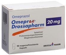 Omeprax Drossapharm caps 20 mg bte 98 pce, image principale