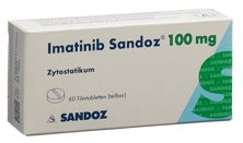 Imatinib Sandoz cpr pell 100 mg 60 pce, image principale