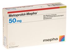 Metoprolol Mephadepotabs 50 mg 30 pce, image principale