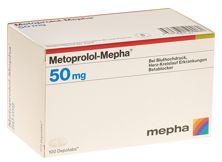 Metoprolol Mepha Depotabs 50 mg 100 Stk, Hauptbild
