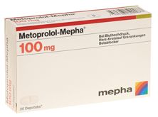 Metoprolol Mephadepotabs 100 mg 30 pce, image principale