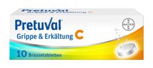 Pretuval Grippe und Erkältung C Brausetabl 10 Stk, Hauptbild