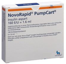 Insuline NovoRapid PumpCart