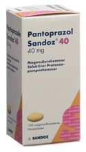 Pantoprazol Sandoz Filmtabl 40 mg Ds 100 Stk, Hauptbild