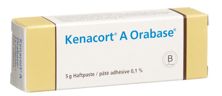 Kenacort A Orabase pâte adhésive 0.1 % tb 5 g, image principale