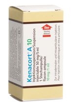 Kenacort A 10 Inj Susp 50 mg/5ml Durchstf 5 ml, Hauptbild