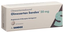 Olmesartan Sandoz Filmtabl 20 mg 98 Stk, Hauptbild