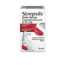 Strepsils Dolo Flurbiprofen Spray Fl 15 ml, Hauptbild