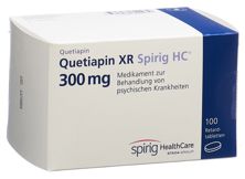 Quétiapine XR Spirig HC cpr ret 300 mg 100 pce, image principale