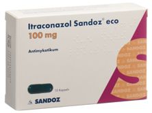 Itraconazole Sandoz eco caps 100 mg 15 pce, image principale